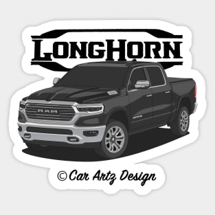 Ram Laramie Longhorn Sticker